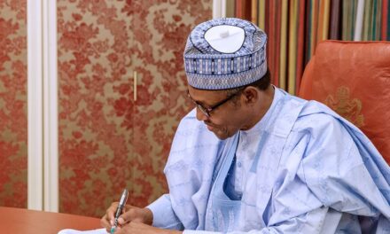 PRESIDENT BUHARI APPROVES THE REVISED NATIONAL CLIMATE CHANGE POLICY FOR NIGERIA